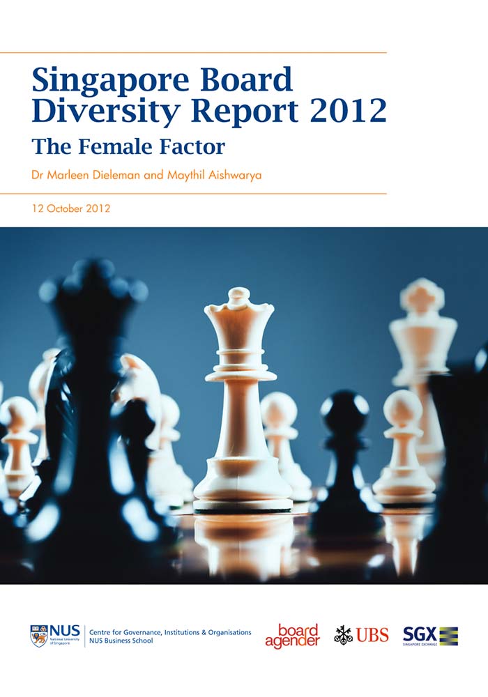 SECOND ANNUAL SINGAPORE BOARD DIVERSITY REPORT 2012: THE FEMALE FACTOR